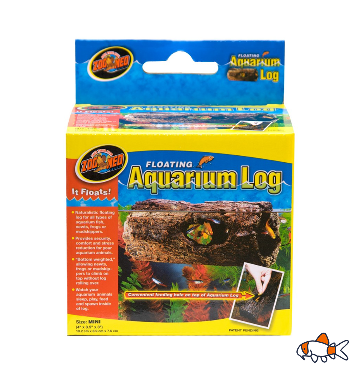 Mini Floating Aquarium Log
