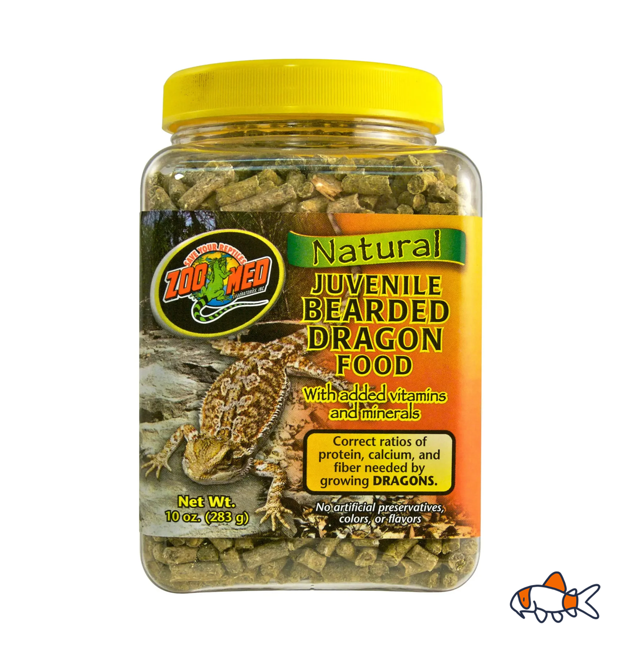 Natural Bearded Dragon Food (Juvenile) 283g