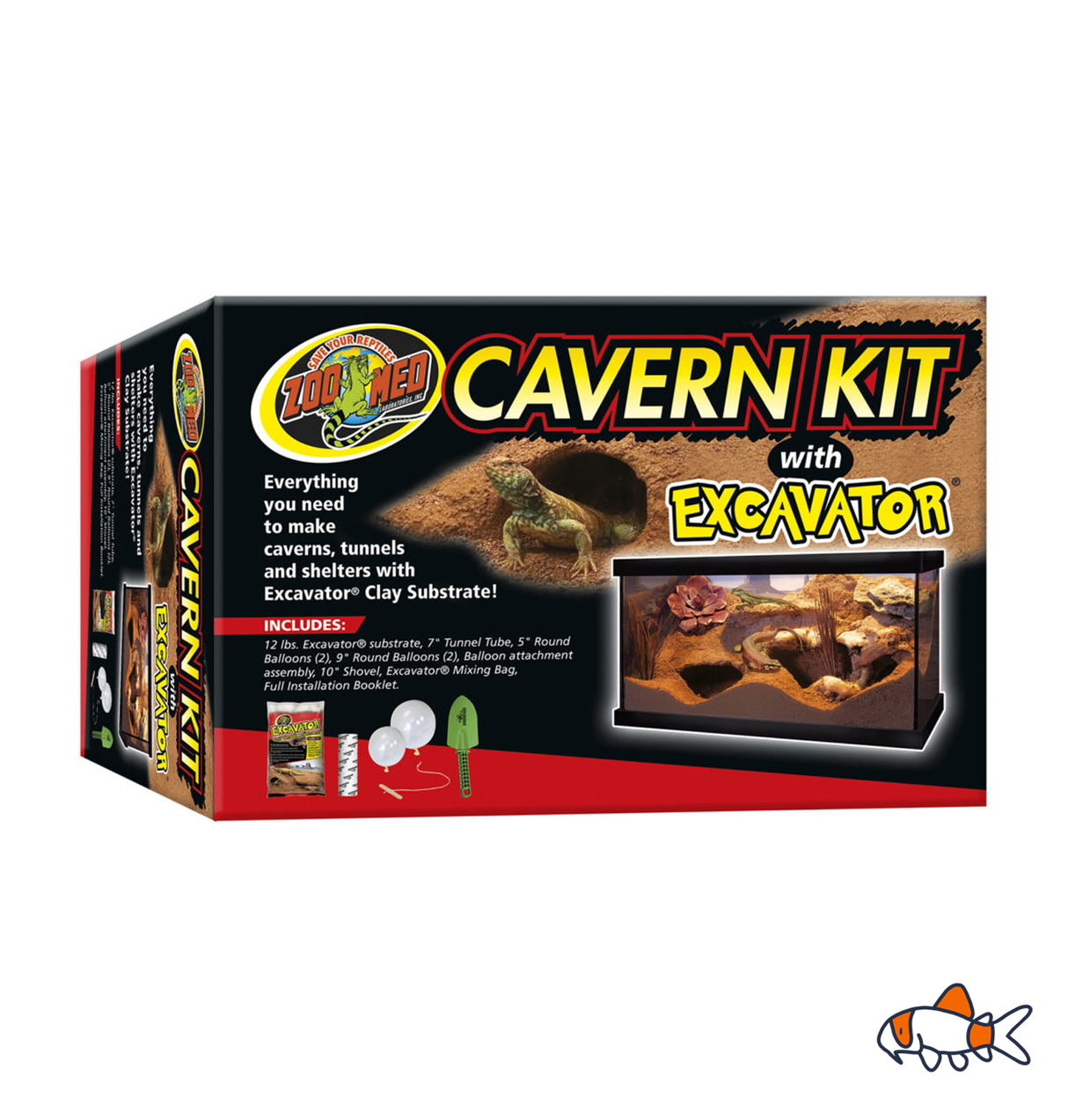 Cavern Kit with Excavator Sand
