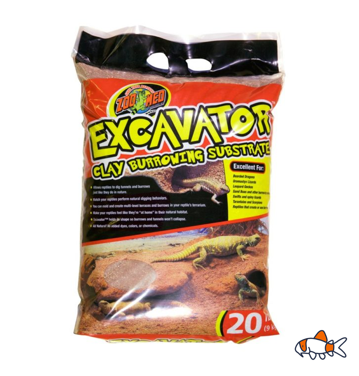Excavator Clay Burrowing Substrate (4.54kg) (Copy)