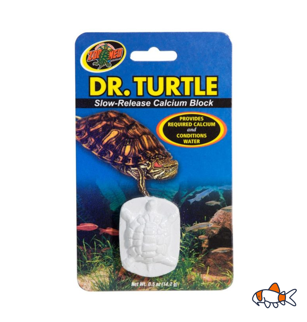 Dr. Turtle Slow-Release Calcium Block (14.2g)