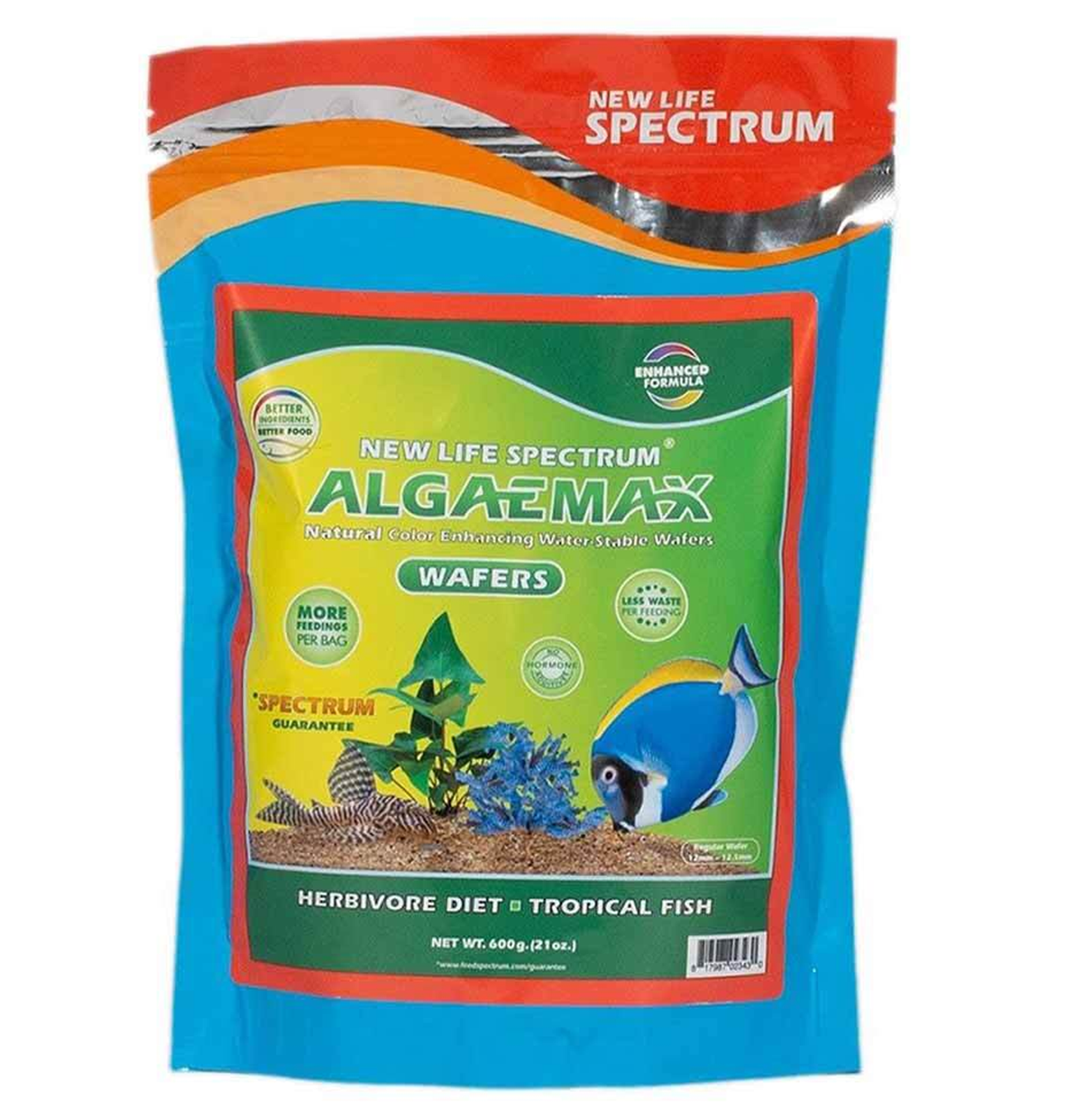 New Life Spectrum AlgaeMax Wafers
