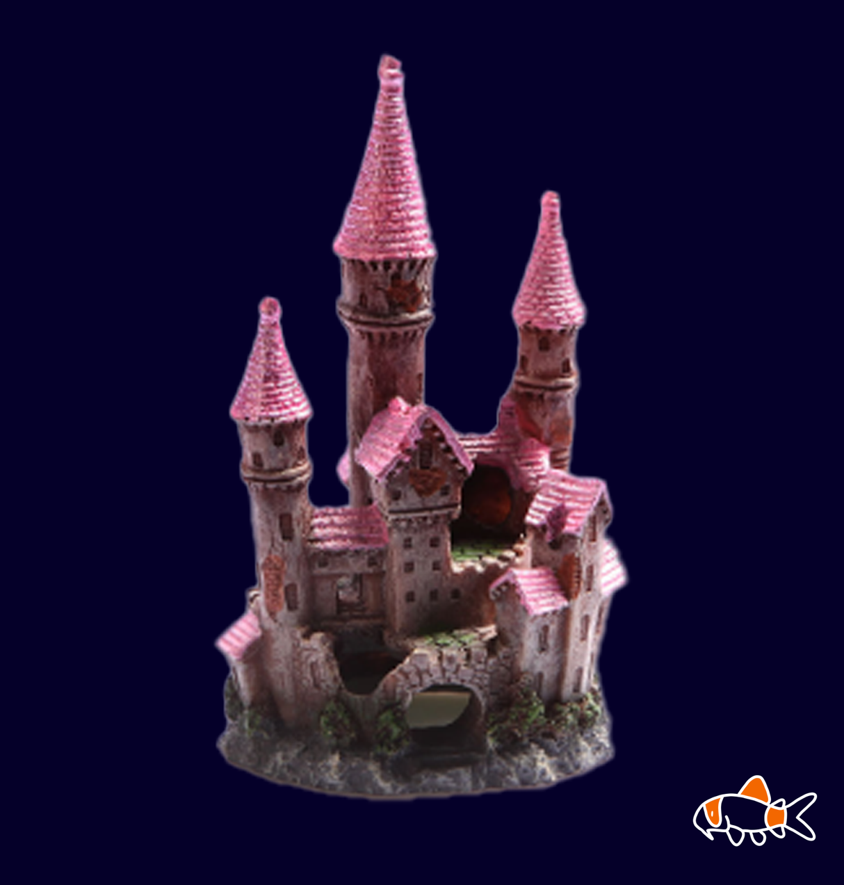 Aqua One Ornament - Ruined Underwater Castle Small