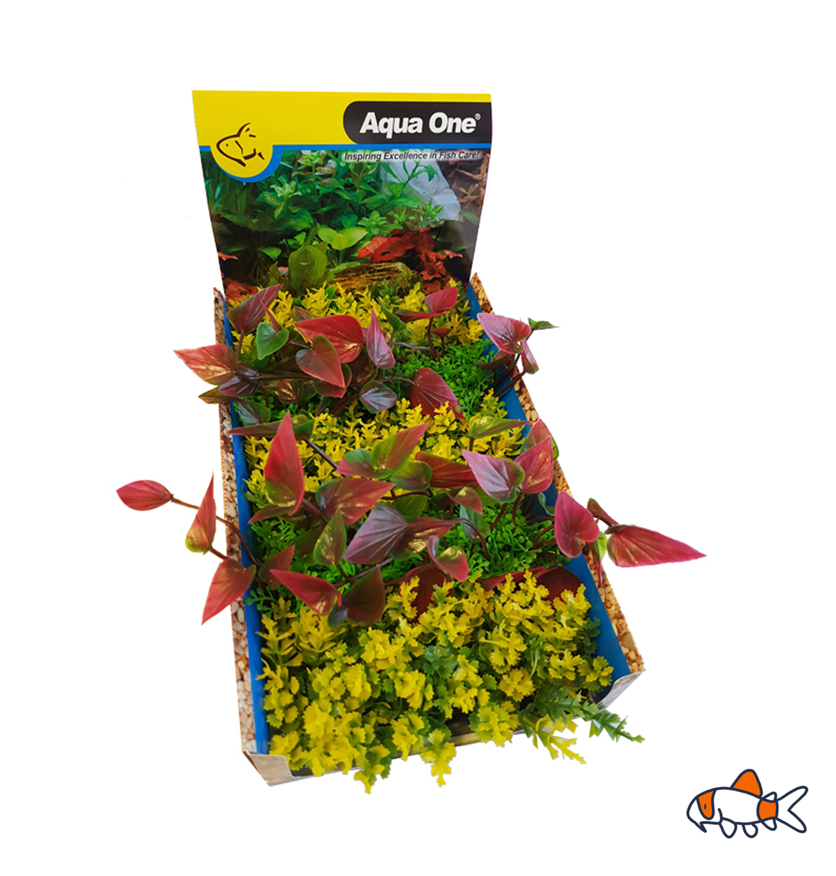 Ecoscape Foreground Catspaw Yl/lilly R Mix