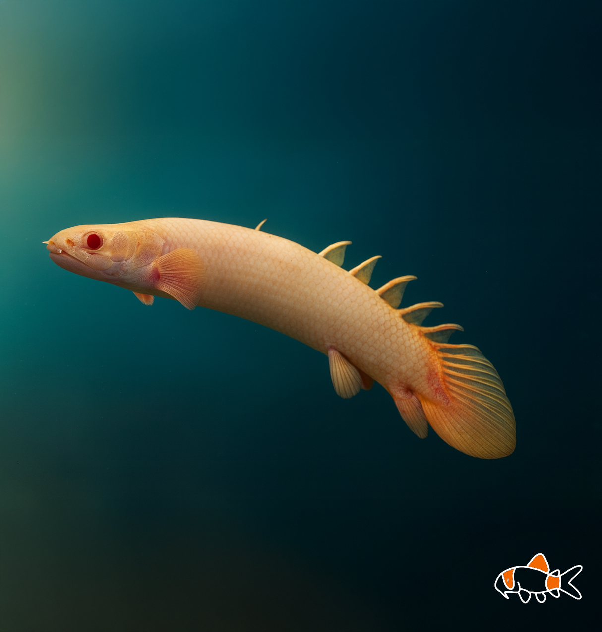 Albino Senegulus Bichir | Imported