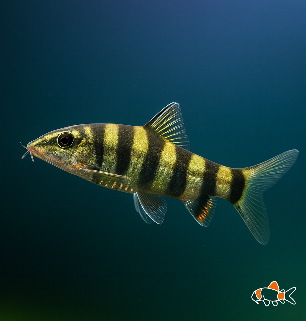 Golden Zebra Botia | Imported