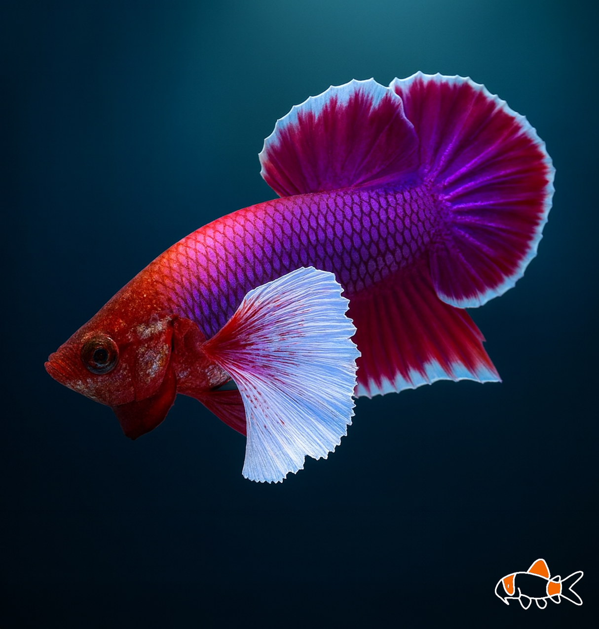 Lavender Dumbo Plakat Male Betta | Imported