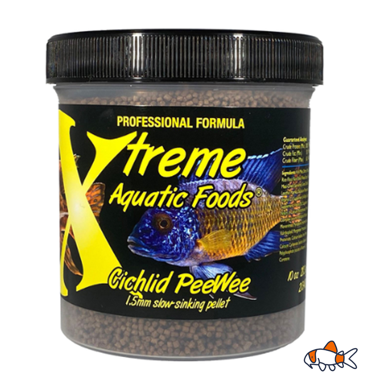 Xtreme Cichlid Peewee 1.5mm Pellet 141g