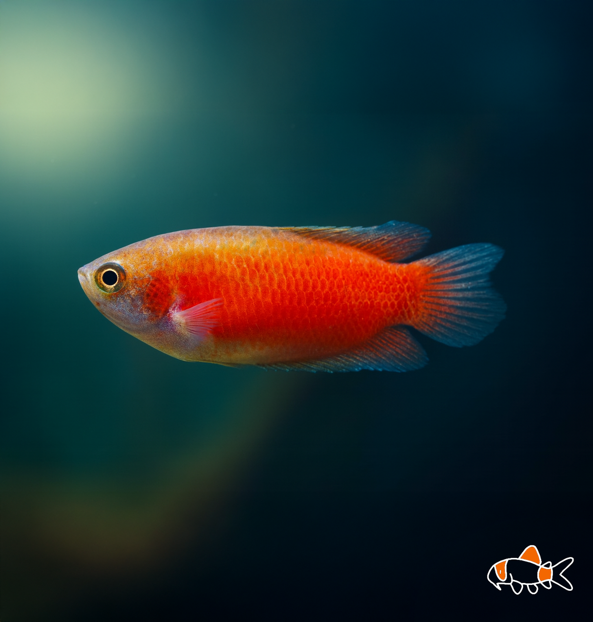 Red Paradise Fish | Imported