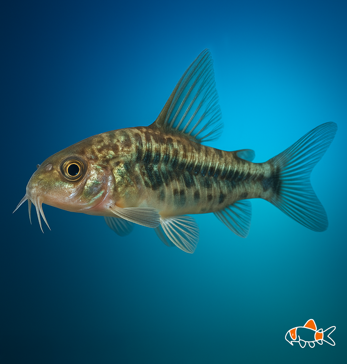 Hi Fin Peppered Cory | Imported
