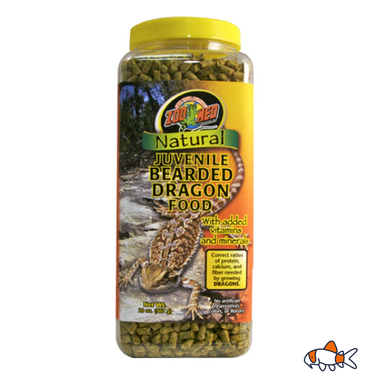 Natural Bearded Dragon Food (Juvenile) 566g