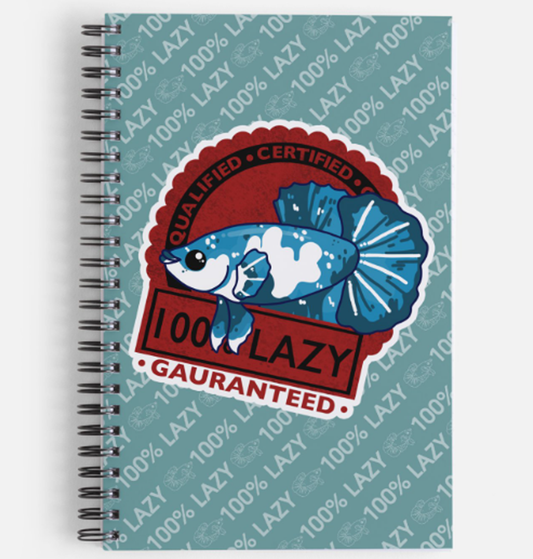 100% Lazy Notebook