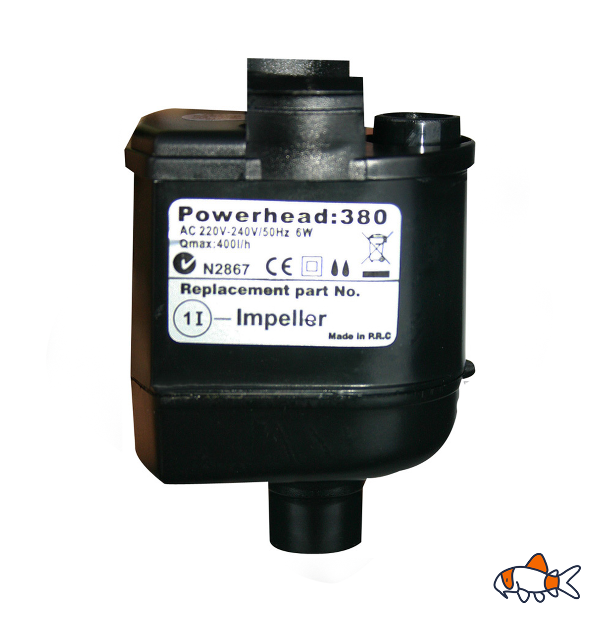 Powerhead For AR126/380 - Black