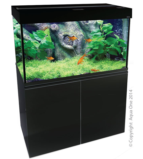 Aqua One Brilliance 120 Rectangular 292L Aquarium Set