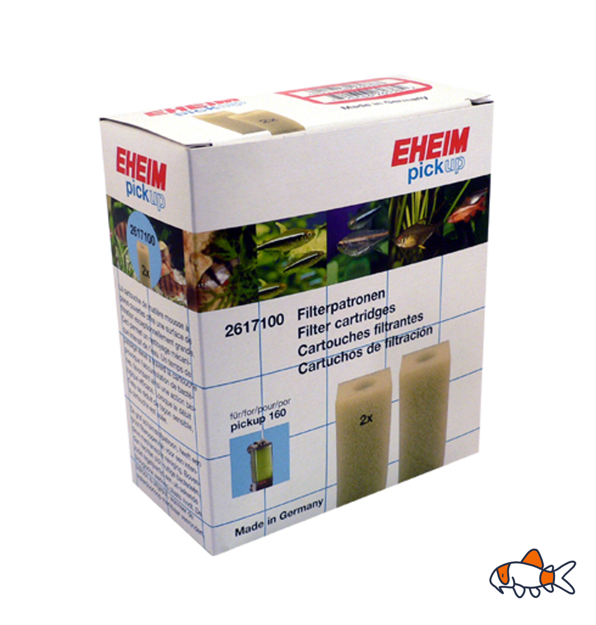 Eheim Pickup 60 cartridge 2pk 2617080