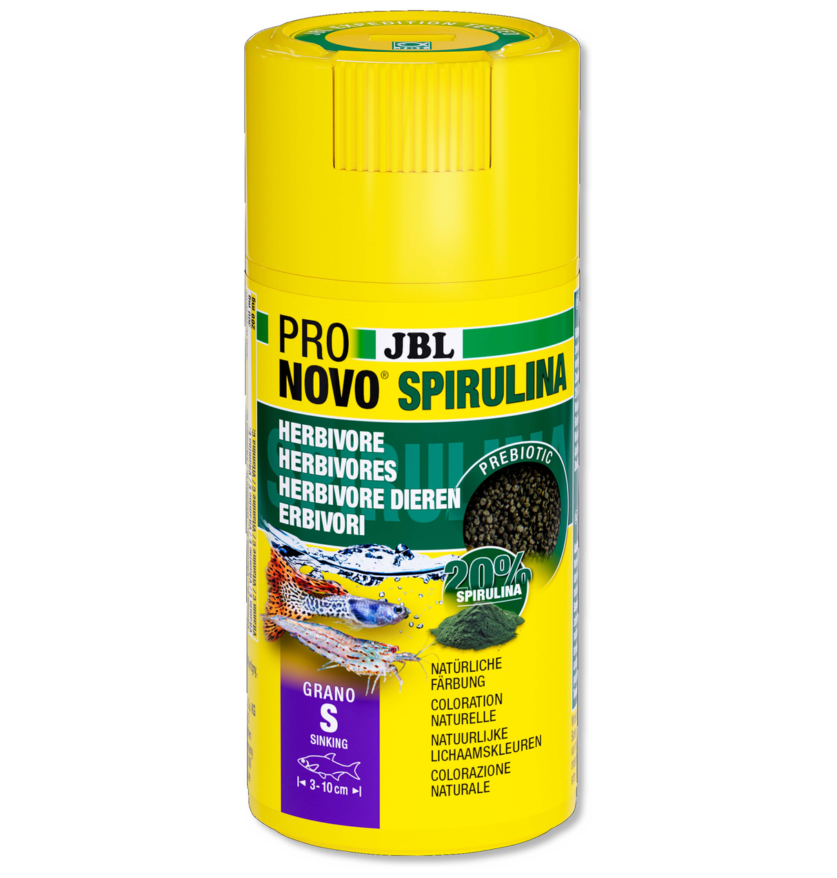 JBL PRONOVO Spirulina CLICK 100ml (58g) S Grano