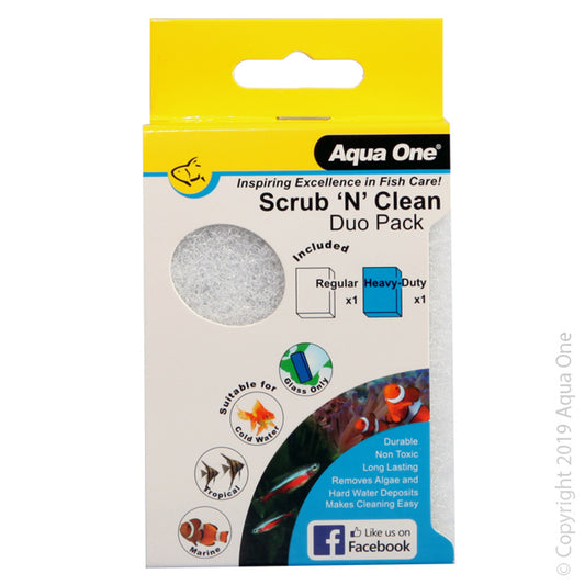 Aqua One Scrub N Clean Algae Pad Coarse Small