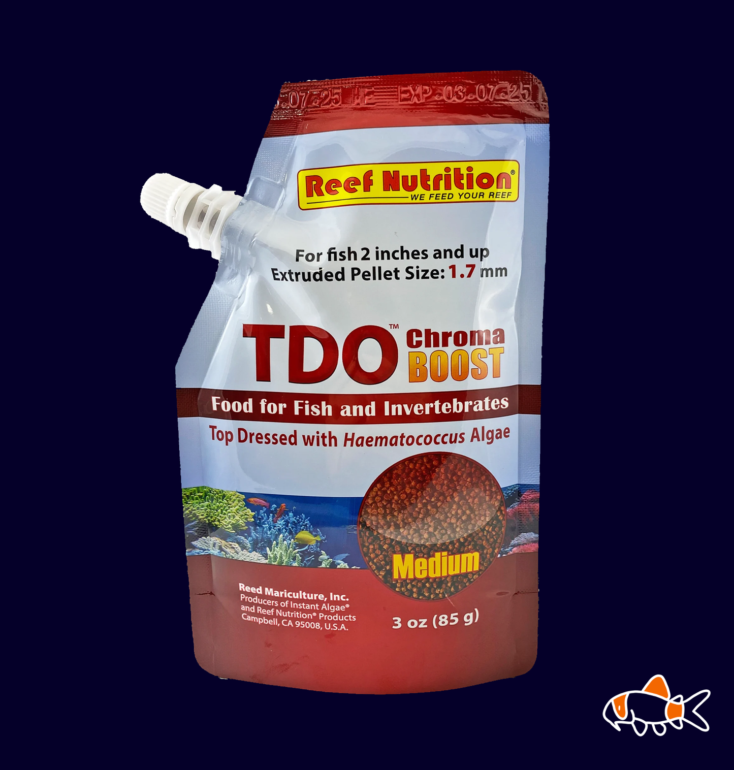 TDO-EP1 Medium Chroma BOOST Granule Fish Food