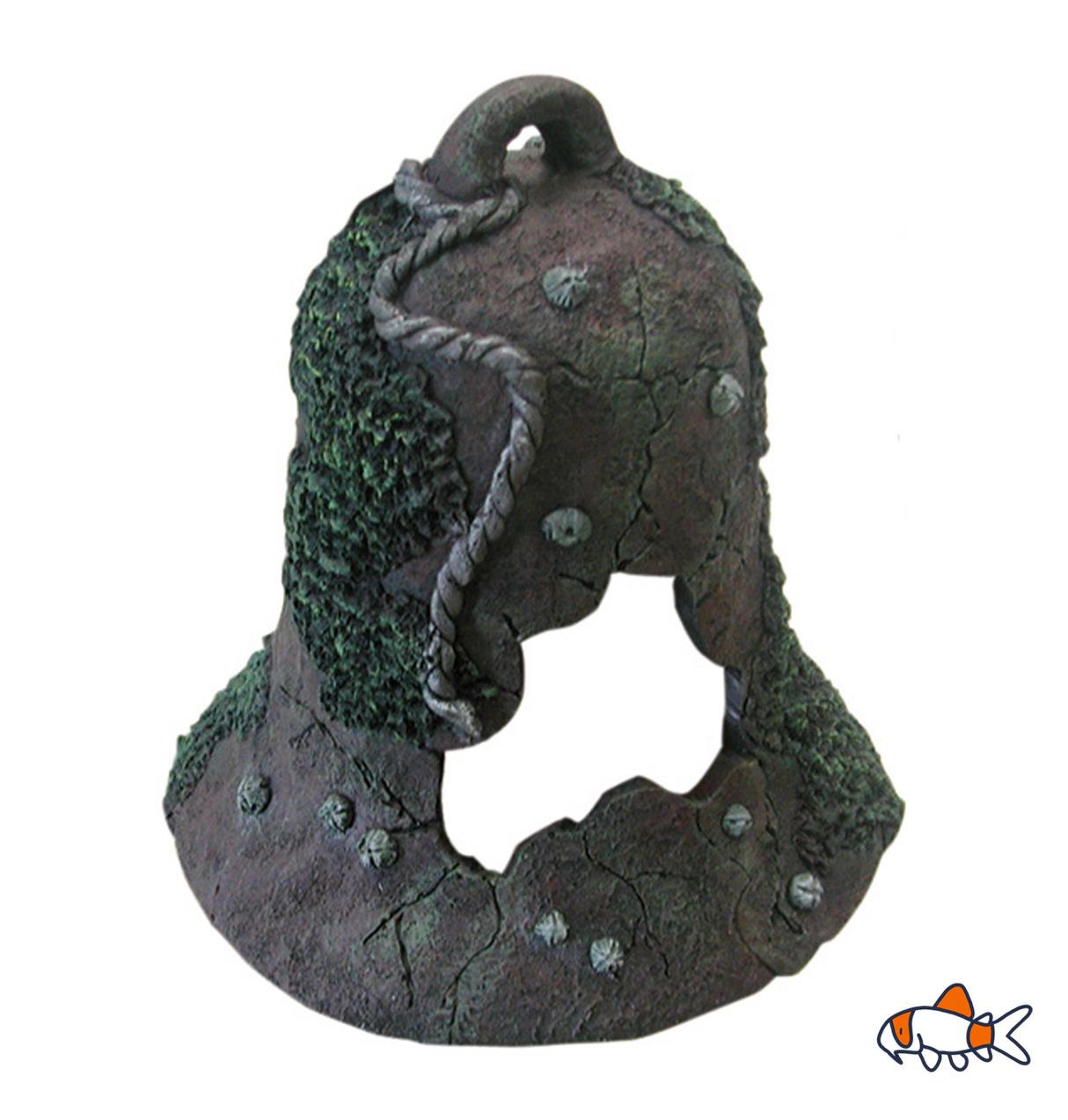 Aqua One Ornament - U333 Ruined Bell Medium 20x18cm