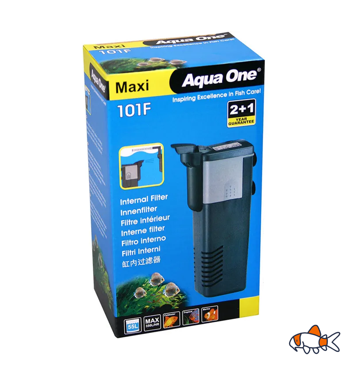 AquaOne 101F Maxi Internal Filter