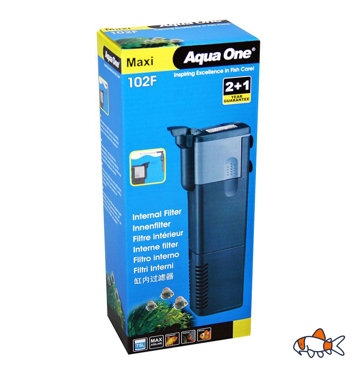 AquaOne 102F Maxi Internal Filter