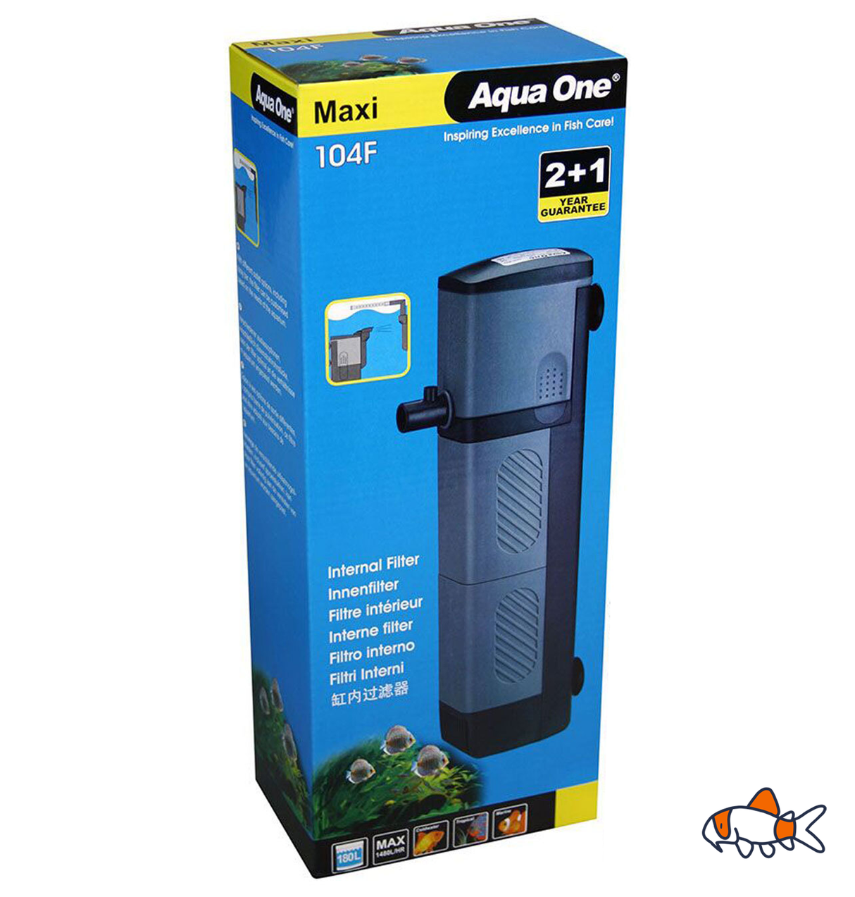 AquaOne 104F Maxi Internal Filter