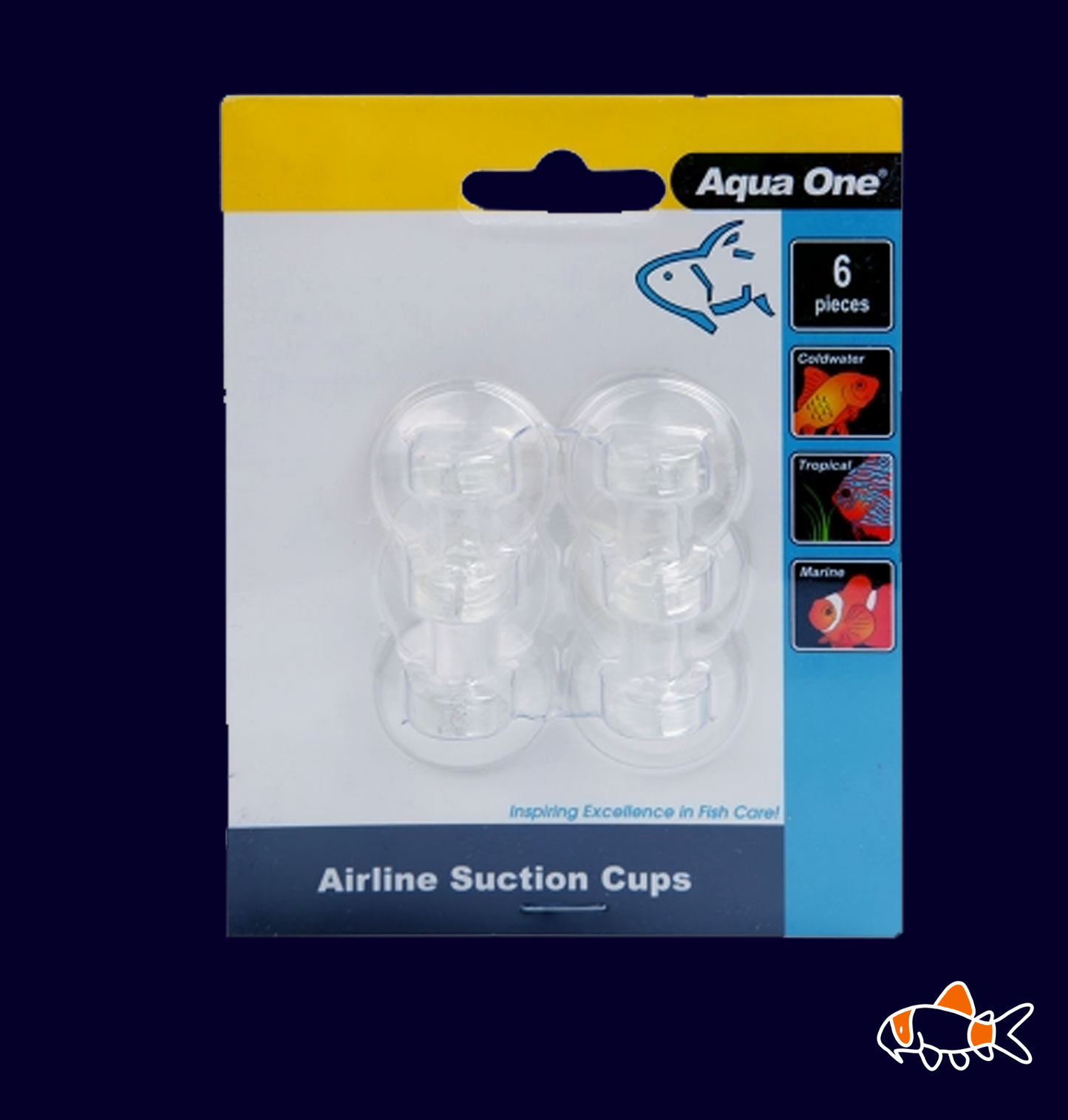 Aqua One Air Line Suction Cups