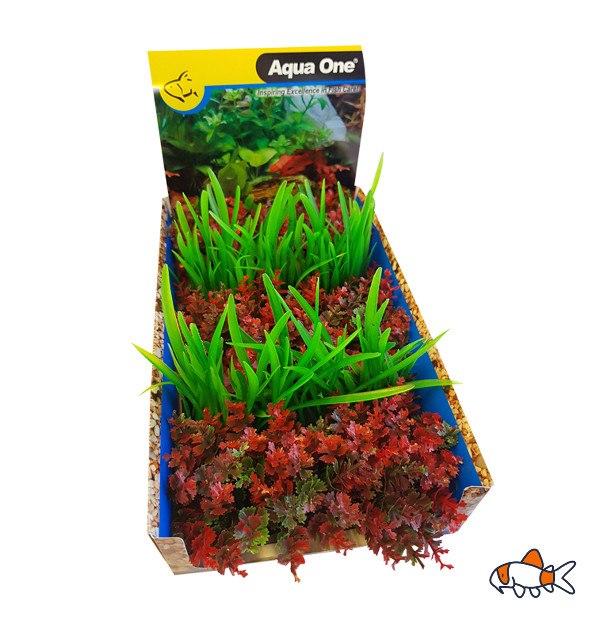 Ecoscape Foreground Catspaw R/lilaeopsis GN Mix