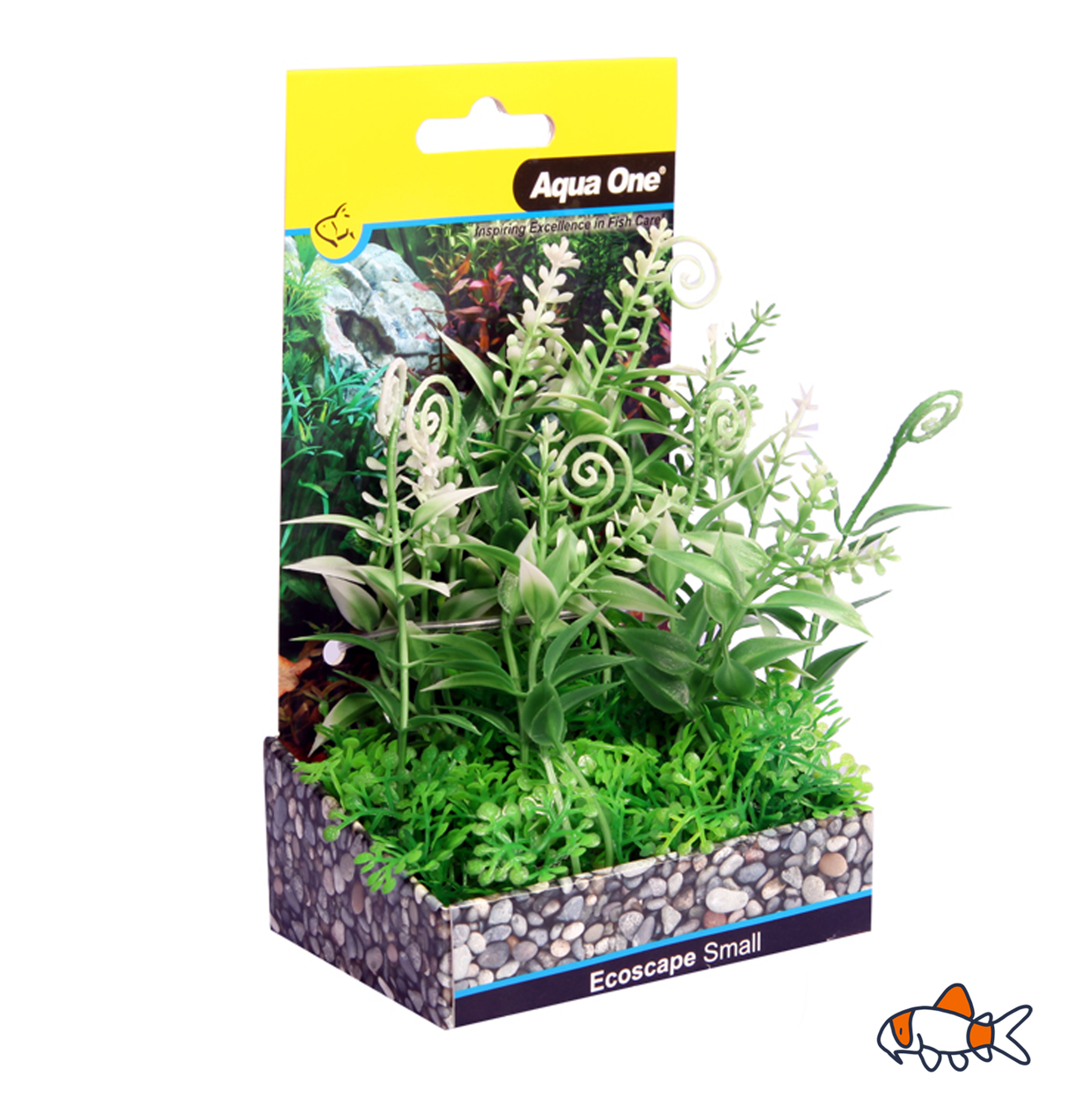 Ecoscape Small Snow Swirl Green