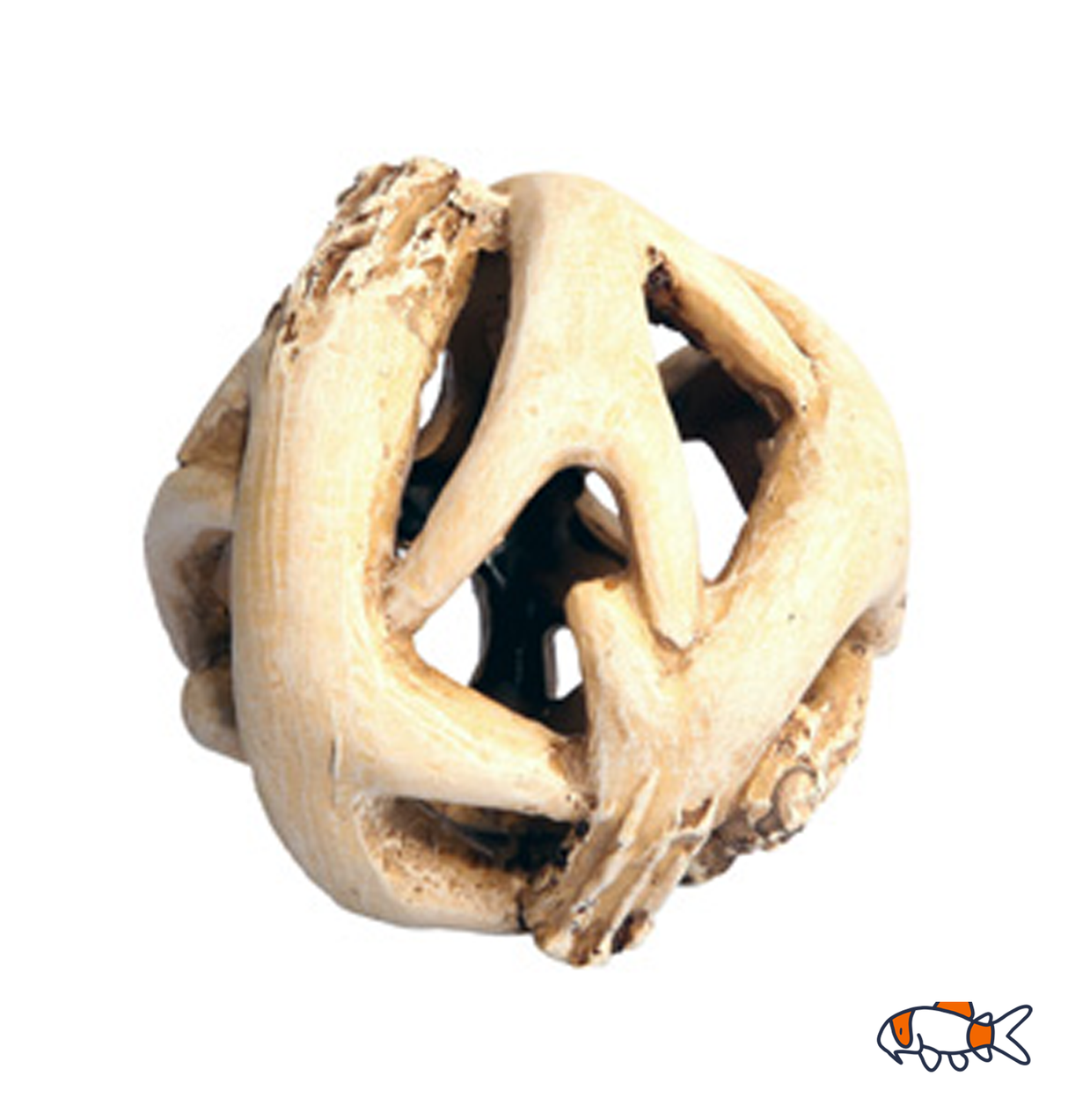 Aqua One Ornament - Twisted Dinosaur Bones 10x9.5x9.5cmh