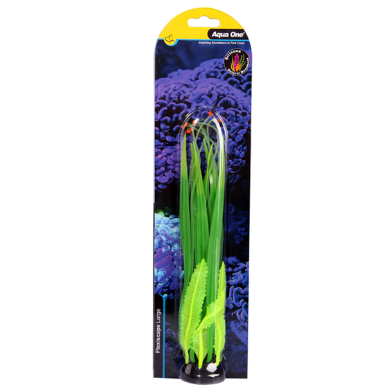 Aqua One Flexiscape (L) Seagrass/ Caulerpa Green Yellow 26.5cm