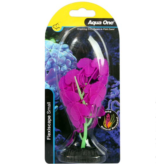 Aqua One Flexiscape (S) Pennywort Purple 11.5cm