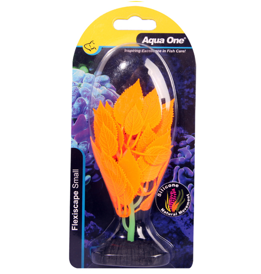 Aqua One Flexiscape (S) Mermaid Weed Orange 13.5cm