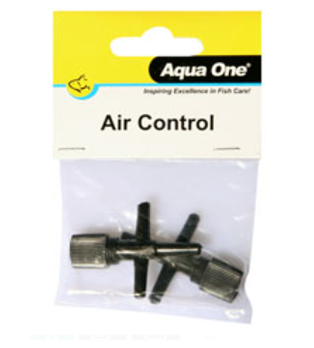 Aqua One Air Line T Control Valve (2pk)