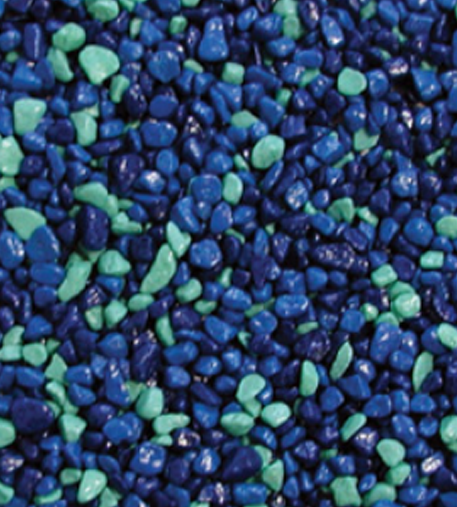 Aqua One Gravel - Mixed Aqua + Blue (2mm)
