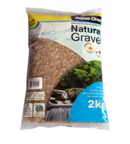 Aqua One Gravel - Natural Gold Mix