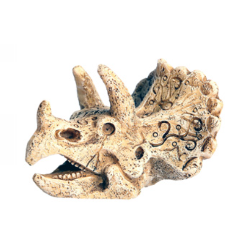 Aqua One Ornament - Dinosaur Head W Horn