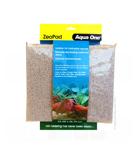 Aqua One Zeo Pad - Self Cut Filter Pad