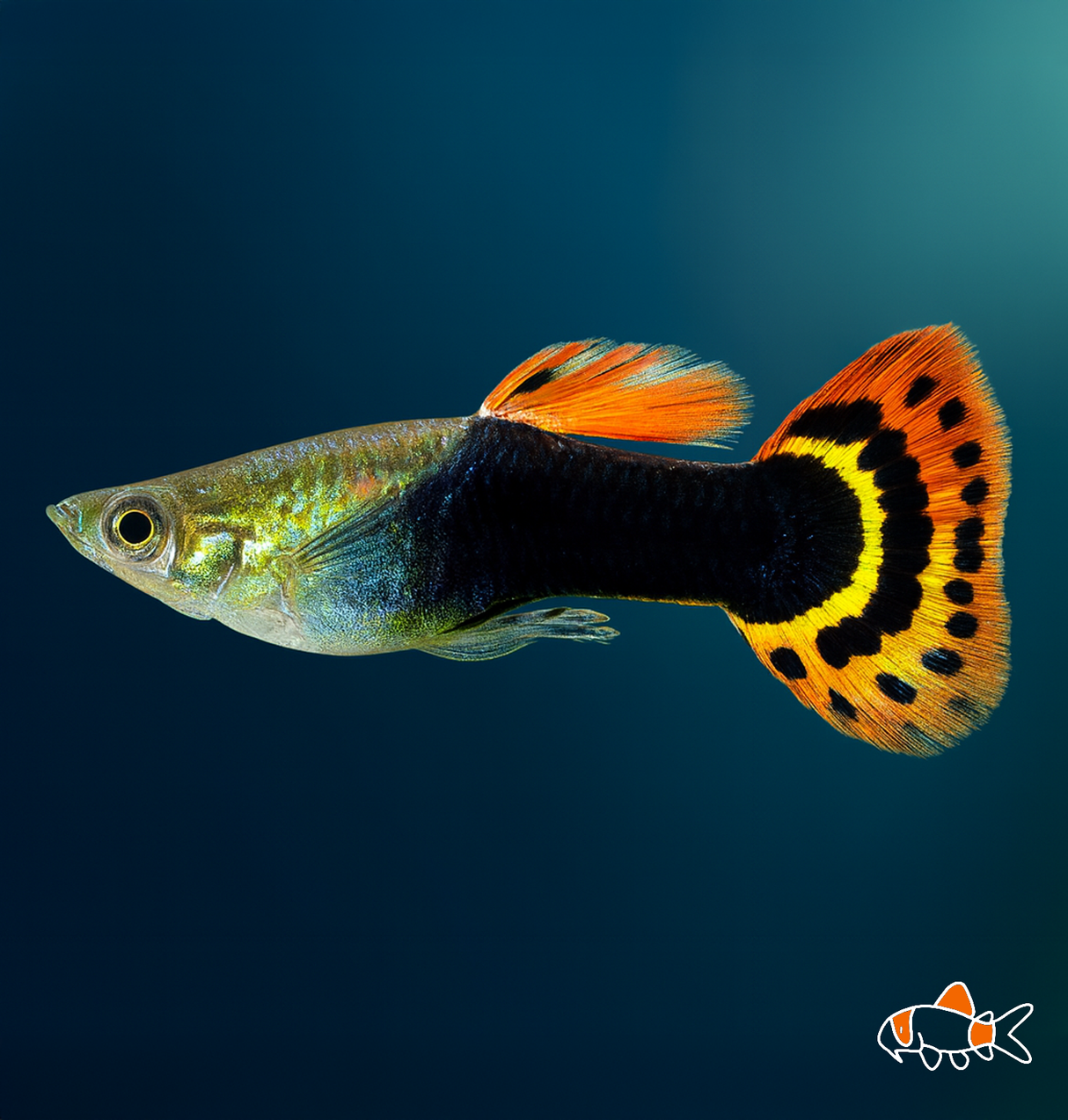 Dragon Head Guppy | Imported