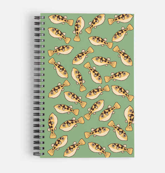 Pea Puffer Notebook
