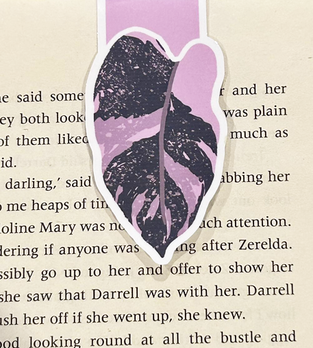 Pink Princess Magnetic Bookmark