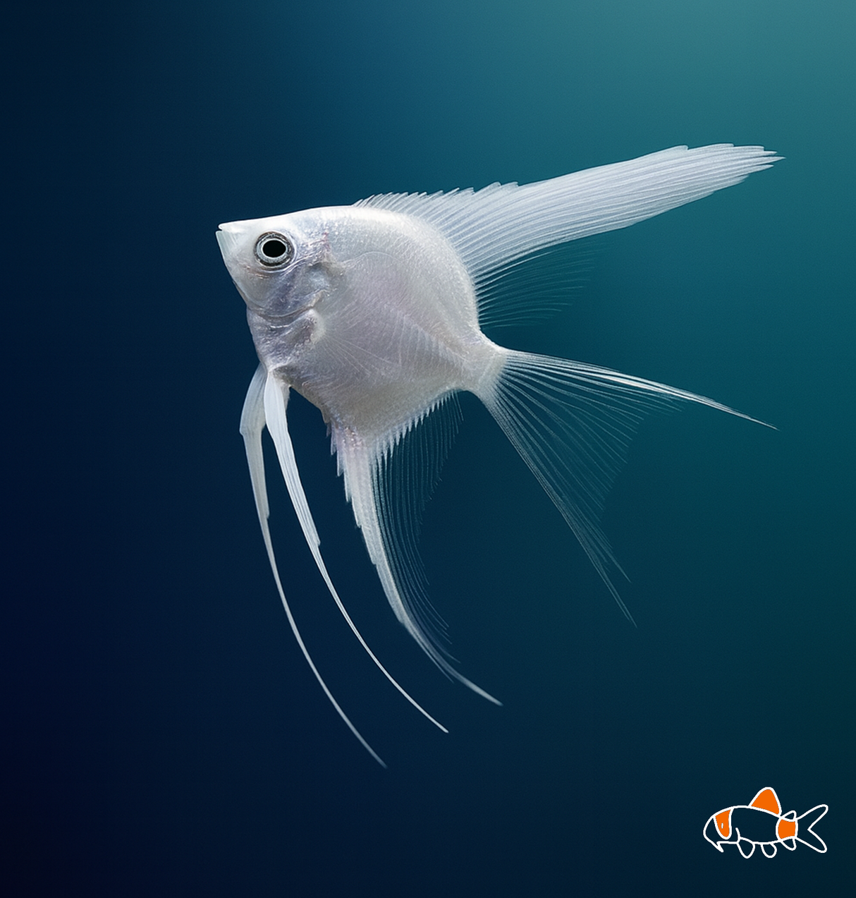 Platinum Veil Tail Angel | Imported