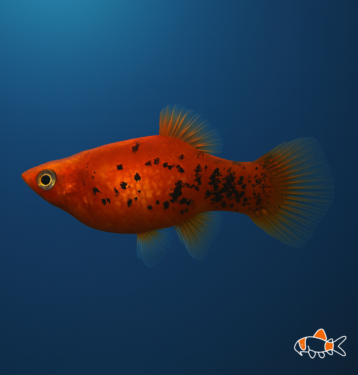 Red Calico Platy | Imported