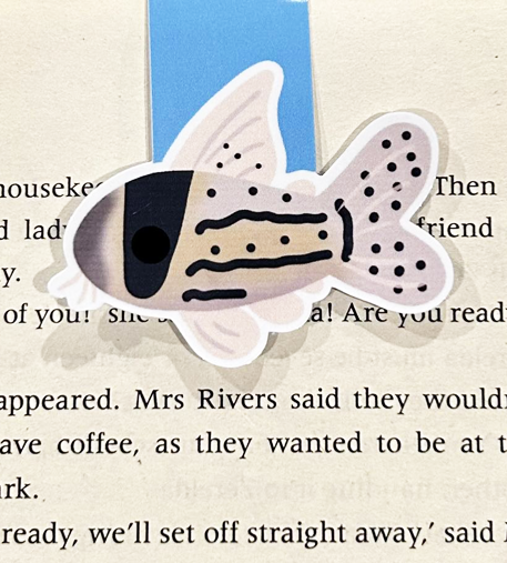 Super Schwartzi Cory Magnetic Bookmark