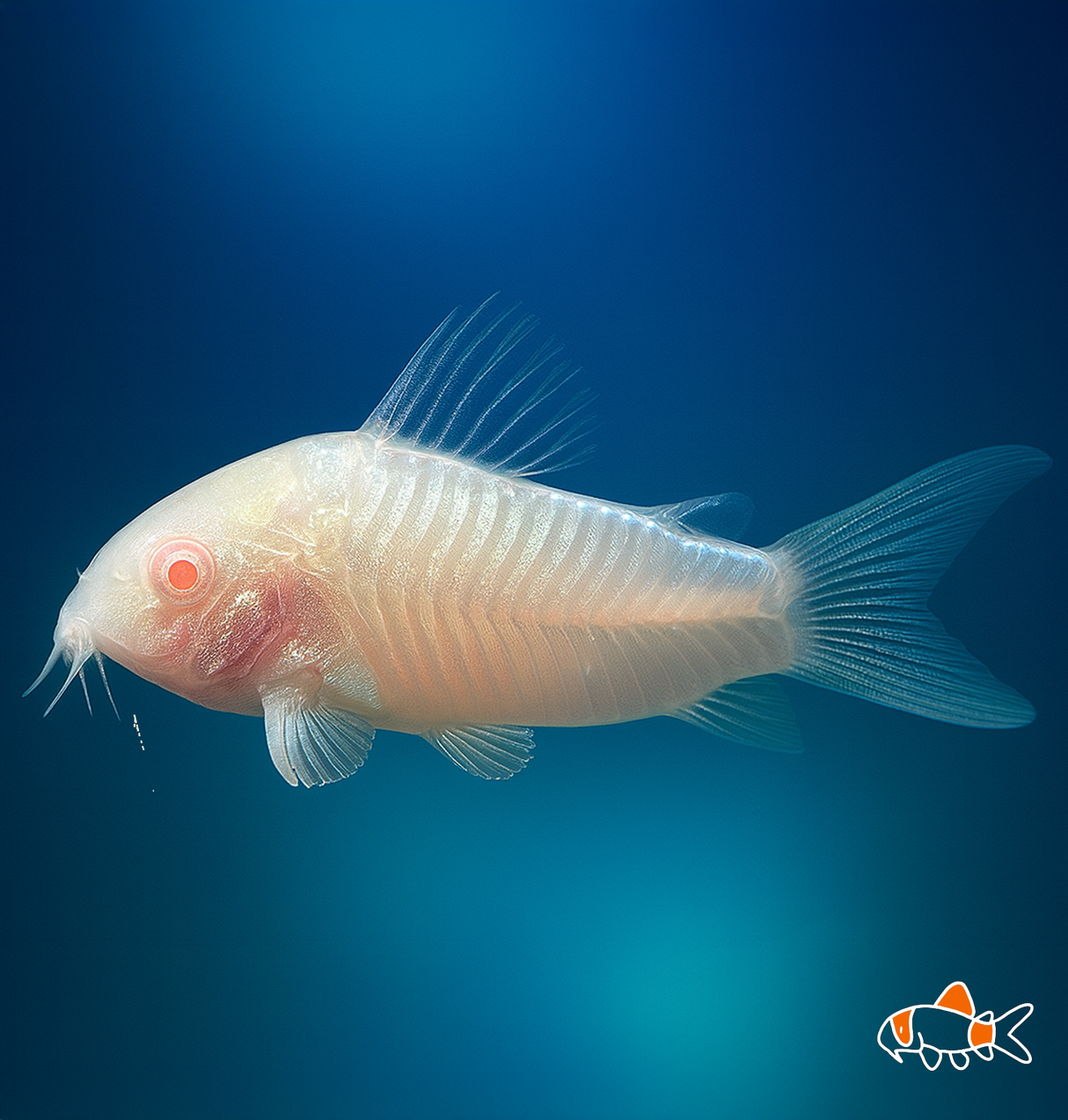 Albino Cory | Imported