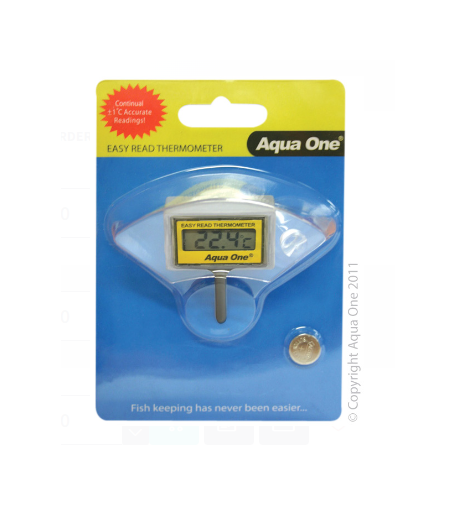 Aqua One Easy Read LCD Thermometer