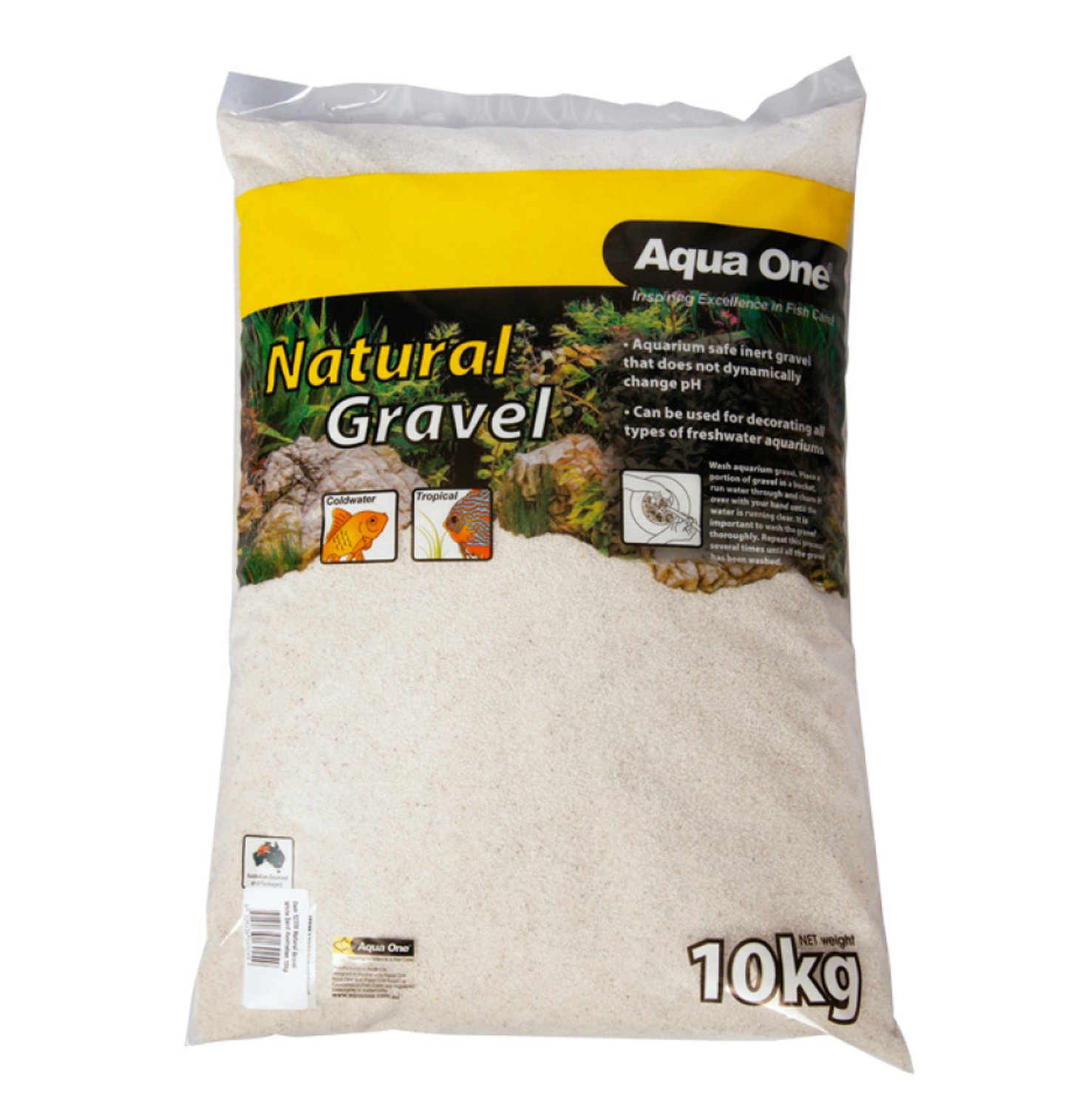 Aqua One Gravel - White Sand (Australian)